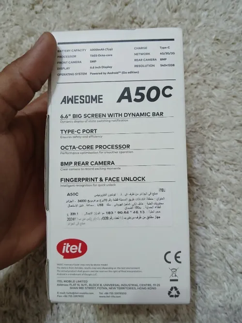 itel A 50c 6ram 64go Itel