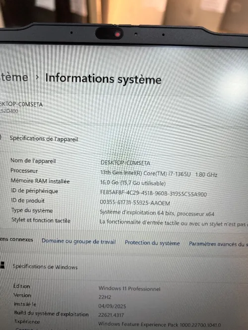 Lenovo Thinkpad E14 Gen 5 i7-1365U 16gb 256ssd