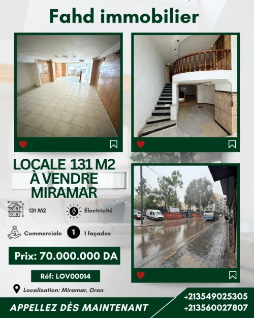 Vente Local Oran Oran