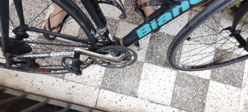 vélo course bianchi carbon 