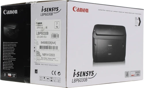 Imprimante Laser CANON i-SENSYS LBP6030, Monochrome, A4, 18ppm, USB