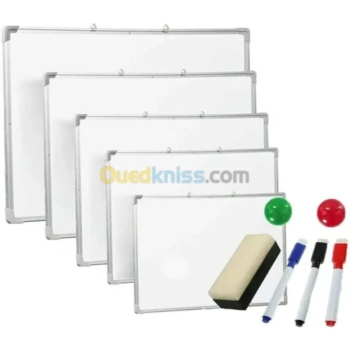 Tableau blanc mural  Plusieurs dimensions disponibles