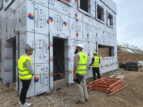 Mur rideau VEC vep et porte et fenêtre pvc et Alu