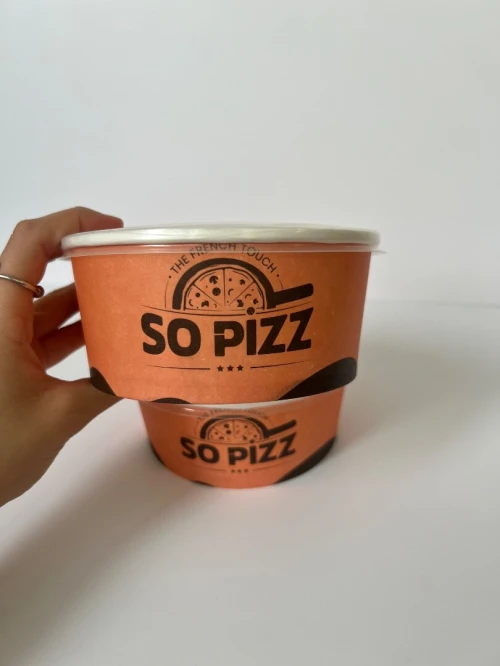 Bol en papier personnalisé 700 ml,