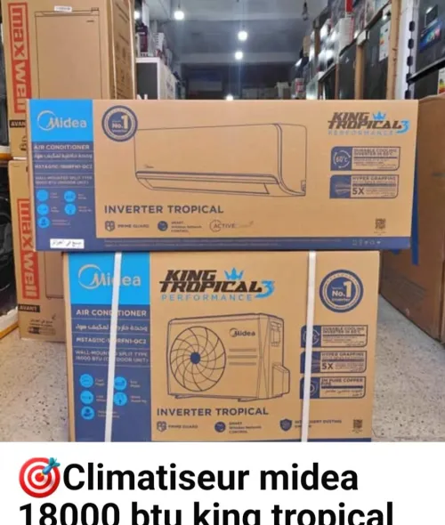Clim midea 18000 btu tropicalise
