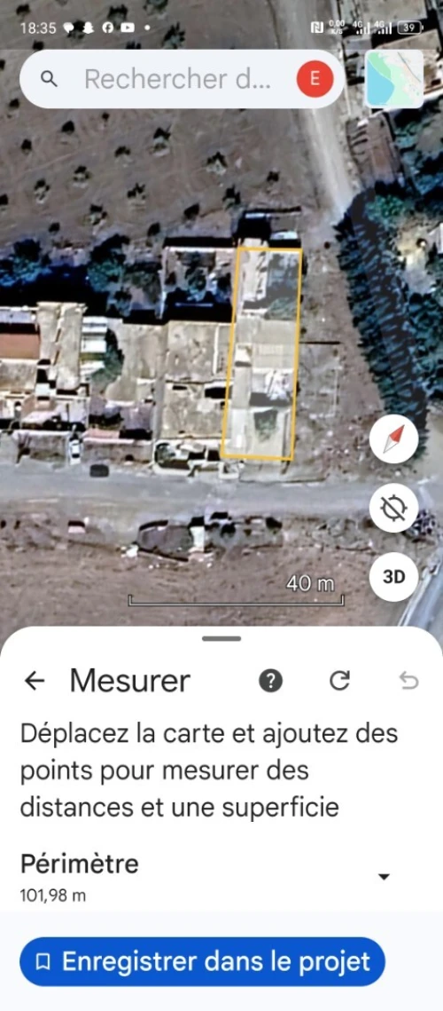Vente Terrain Bouira Ain bessem