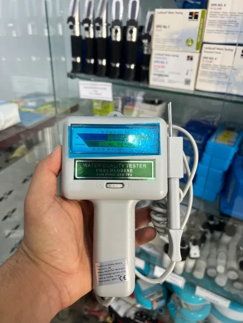 جهاز فحص المياه 2 في 1 كلور و ph