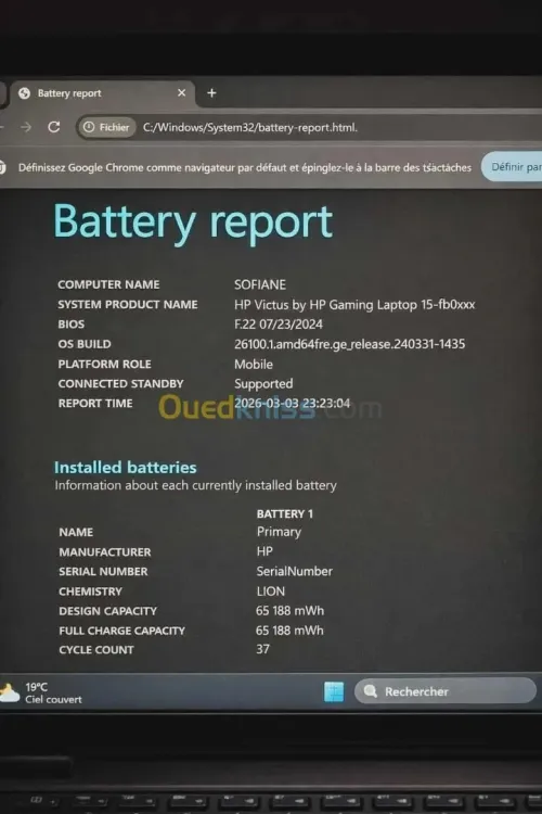 HP victus ryzen 5 /Nvidia GeForce Rtx3050