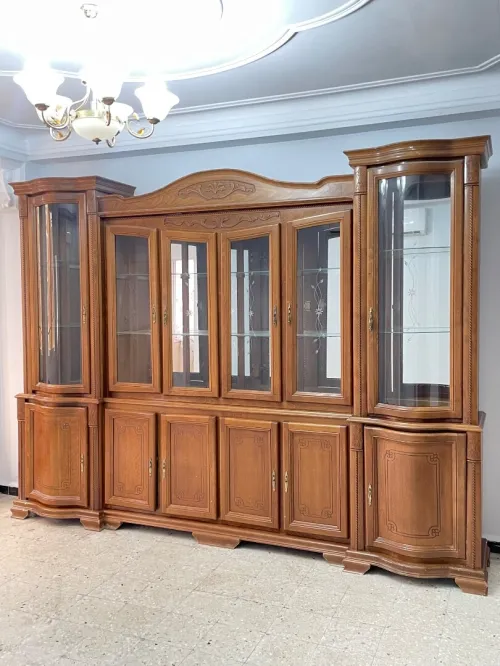 Bibliothèque bois hêtre