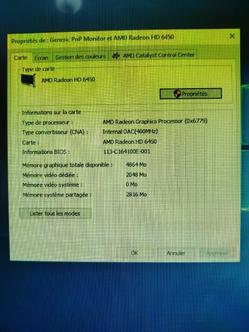 Pc bureau + table + modem