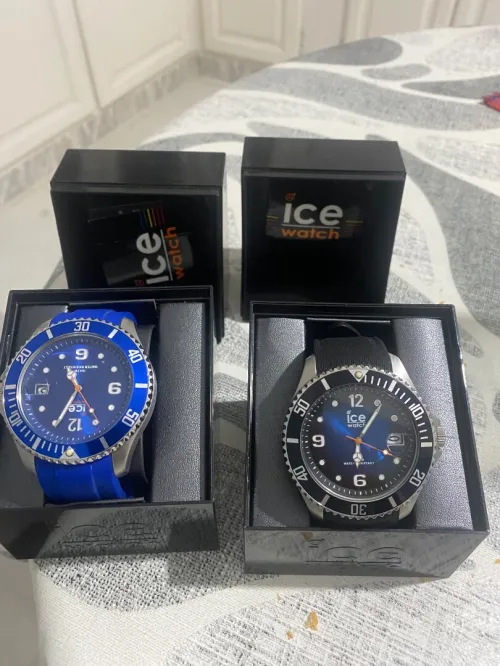 Montre Ice Watch noir et blue