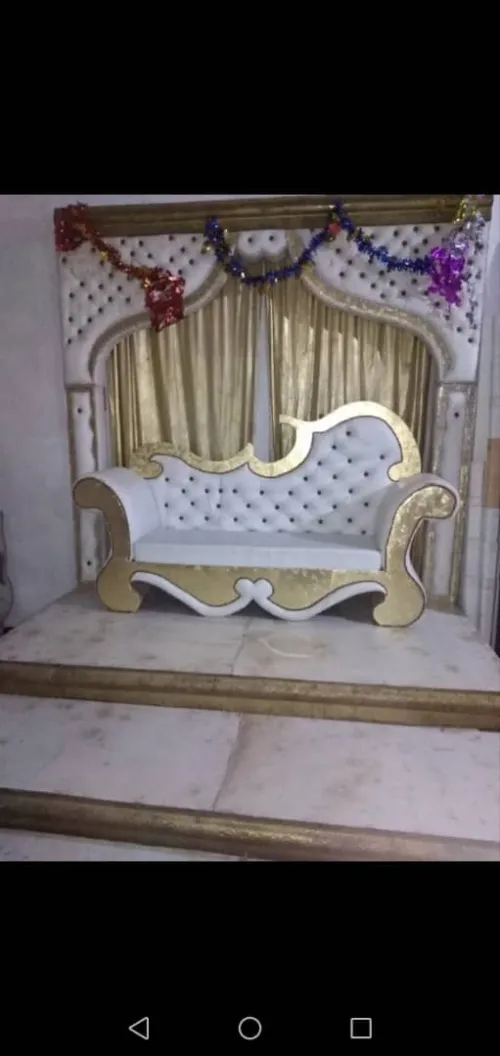 كراسي و طاولات و لوازم تصديرة العروس 