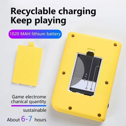 Mini console de jeu portable avec 800 jeux classiques rétro