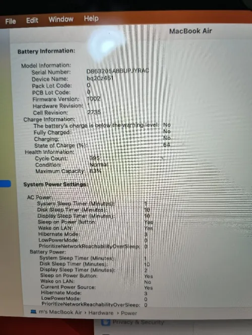 MacBook air m1 10/10