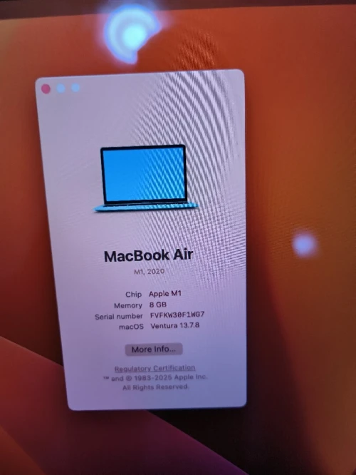 MacBook air m1 10/10