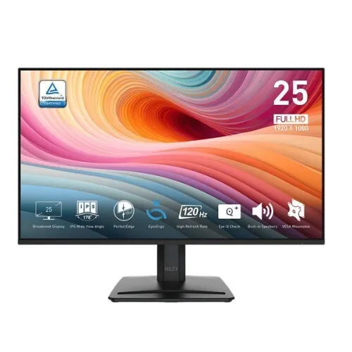 MSI 25 POUCE 120HZ FHD IPS 1MS PRO MP251 E2 BLACK SPEAKER