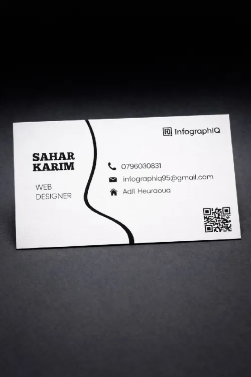 Conception cartes visites
