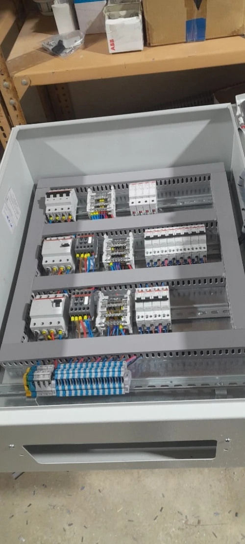 Cablage armoire electrique