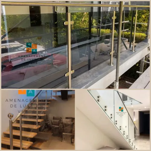 Professionnel en verre(cabine douche, inox, garde corps, rampe d'escalier...)