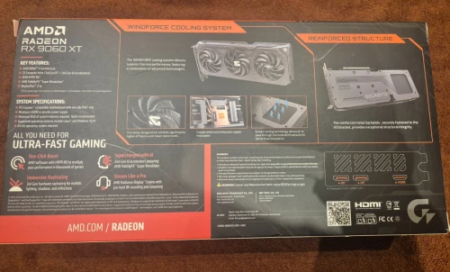 Rx 9060xt 16 gb oc