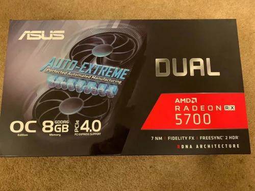 AMD ASUS RX 5700 DUAL EVO OC 8GB CARTE GRAPHIQUE GPU