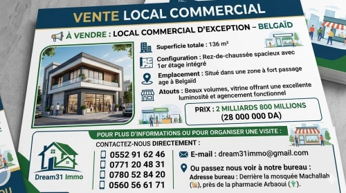 Vente Local Oran Oran