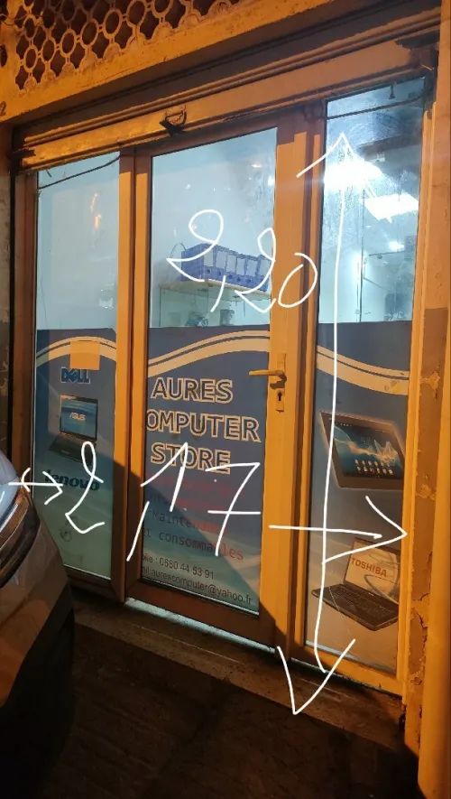 Vitrine pvc 