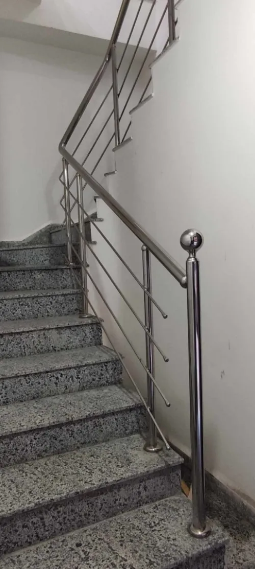 Rampe d' escalier en inox