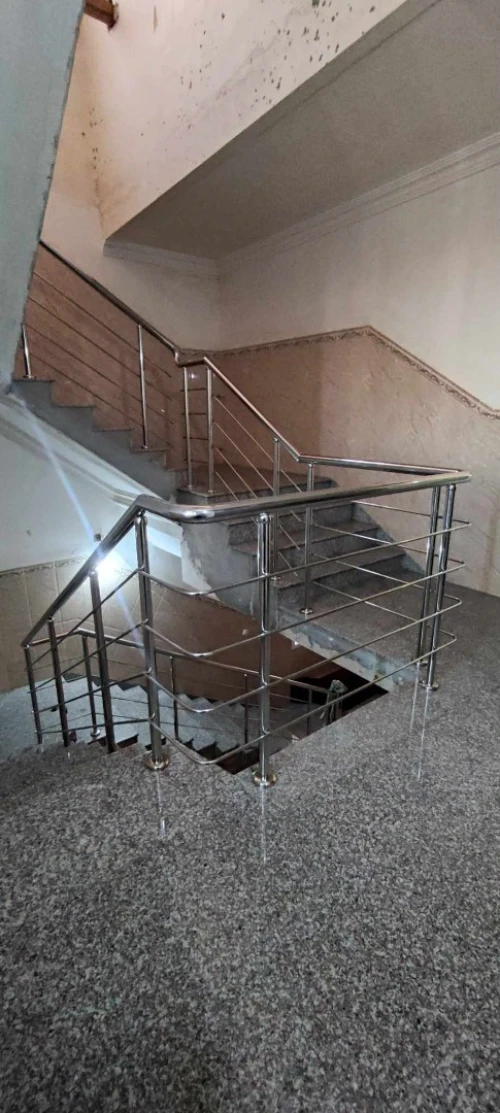 Rampe d' escalier en inox