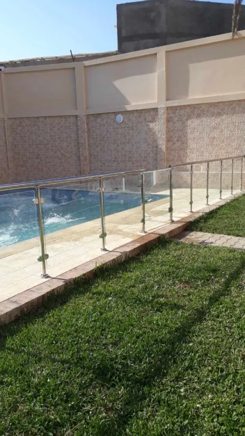 rampe d' escalier en inox 