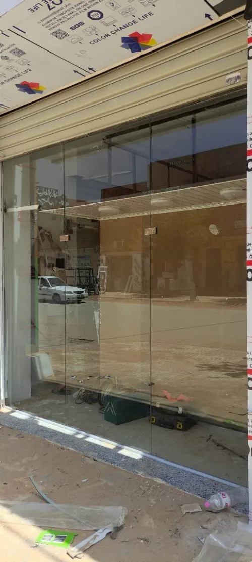 façade en verre trempè