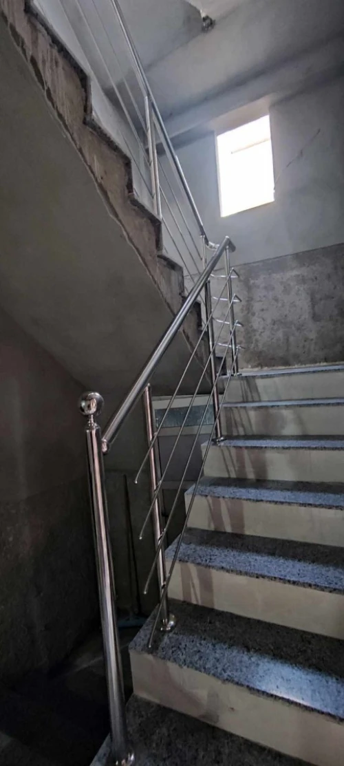 Rampe d' escalier en inox