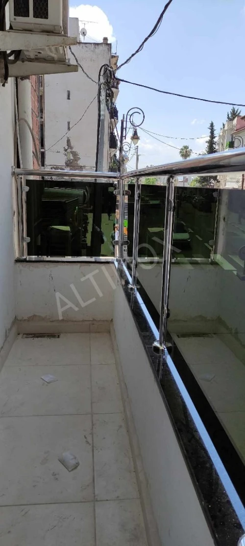 rampe d' escalier en inox 