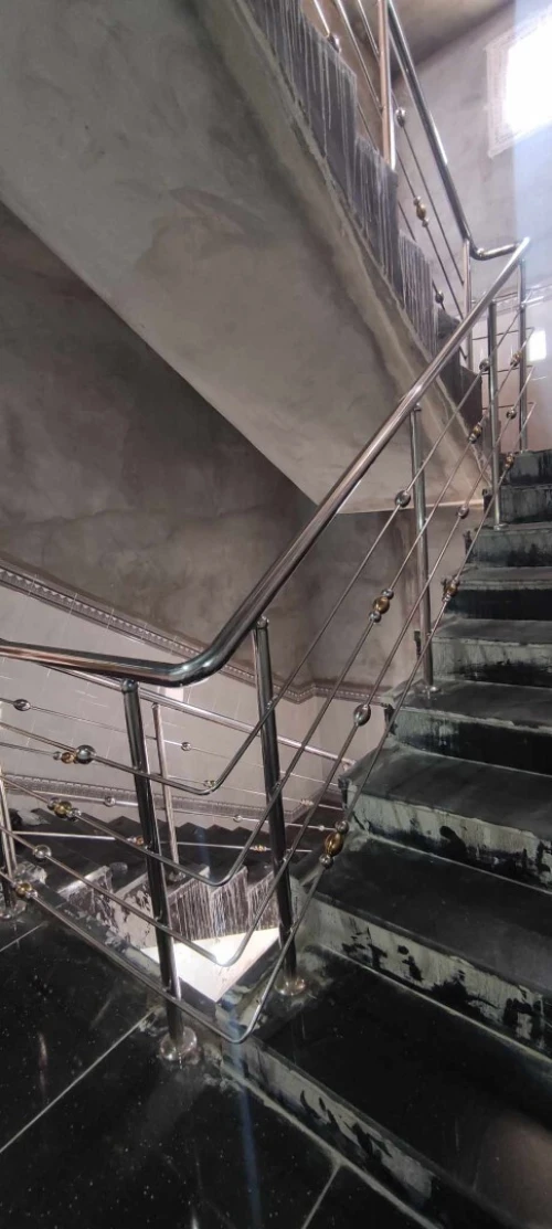 rampe d' escalier en inox