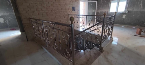 RAMPE D'ESCALIER EN INOX