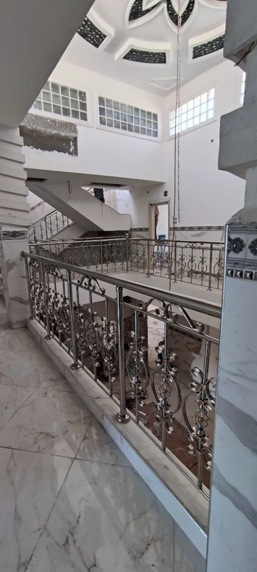 Rampe d' escalier en inox
