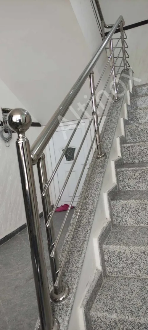 Rampe d' escalier en inox