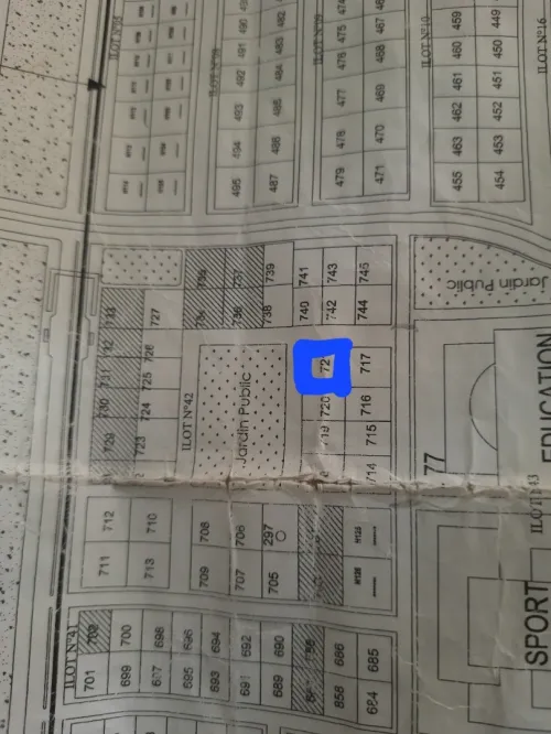 Vente Terrain Ghardaïa Metlilli