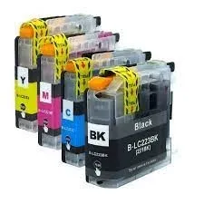CARTOUCHE BROTHER LC223BK CY MG YL NOIR ET COULEUR COMP PACK INK MASTER