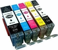 CARTOUCHE CANON CP 570BK XL CP 571BK CY MG YL NOIR ET COULEUR COMP PACK INK MASTER