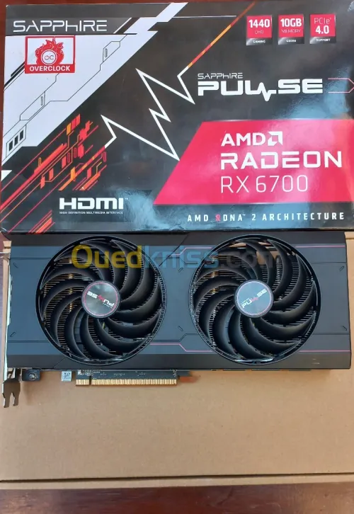 Rx 6700 SAPPHIRE PULSE 10GB 