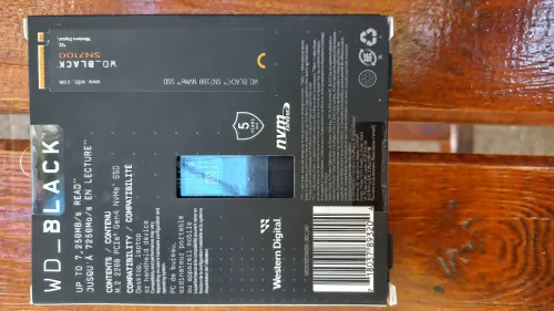WD BLACK SN7100 1TB Gen4 PCIe4 7250MB/s NVMe SSD