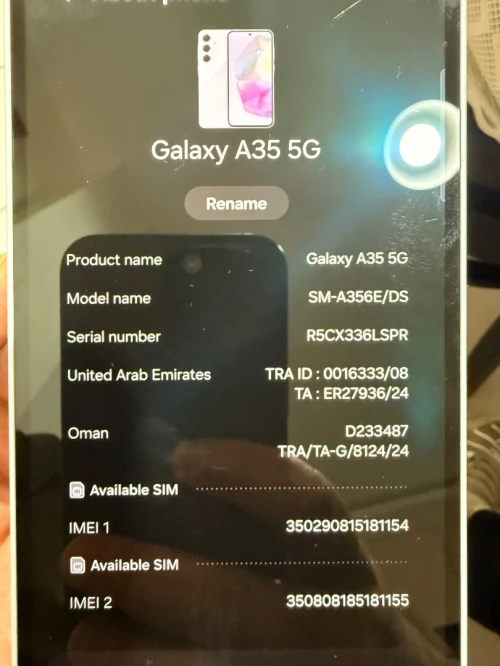 Samsung Galaxy A 35 5 g