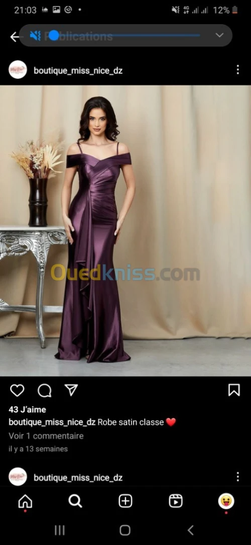 Robe de soirée vert 