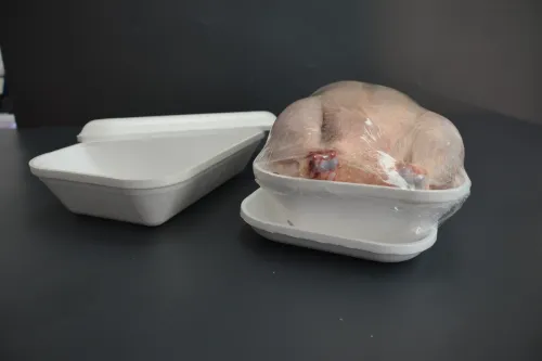 Barquette alimentaire en polystyrène expansé 