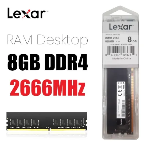 Lexar Mémoire PC de bureau DDR4 2666 8GB