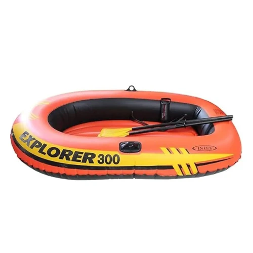 Bateau EXPLORER 300 + Pompe Et Rame 211x117x41cm | INTEX