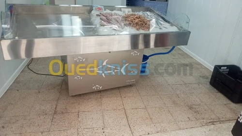 Frigo presentoire poissonerie jdid utilise 4 jour sous garantit 1 ans