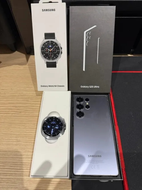 Samsung S25 utra avec watch 8 classic