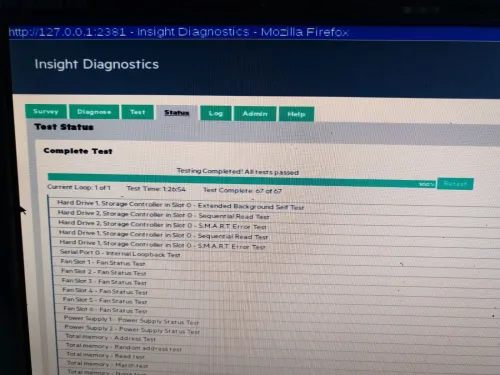HP DL380 Gen9 | 2x Xeon E5-2650 v4 | 64GB DDR4 | 2x300GB 10K SAS | P440ar RAID | 2x500W PSU | Rails
